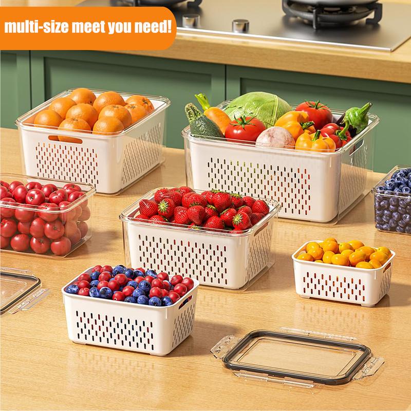Welevplus™ Fruit & Vegetable Storage Box Set