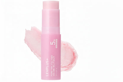 LEVPLUS Pink Collagen Volume Multi Balm - PDRN & Peptide for Plump, Firm Skin