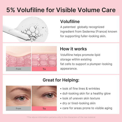 LEVPLUS Pink Collagen Volume Multi Balm - PDRN & Peptide for Plump, Firm Skin