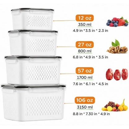 Welevplus™ Fruit & Vegetable Storage Box Set