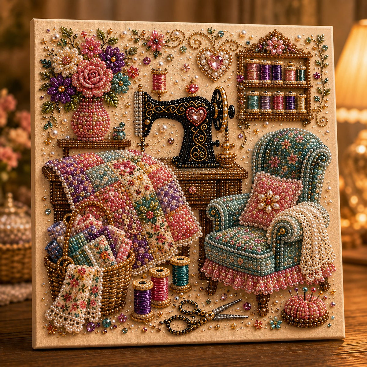 🔥HOT SALE 50% OFF🎁⚡50K+ SOLD! Almost Gone-💥✨ Cozy Hobby Rooms 3D Diamond Art Kit