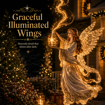 ✨Light-Up Angel Lantern Starlight Christmas Yard Stake