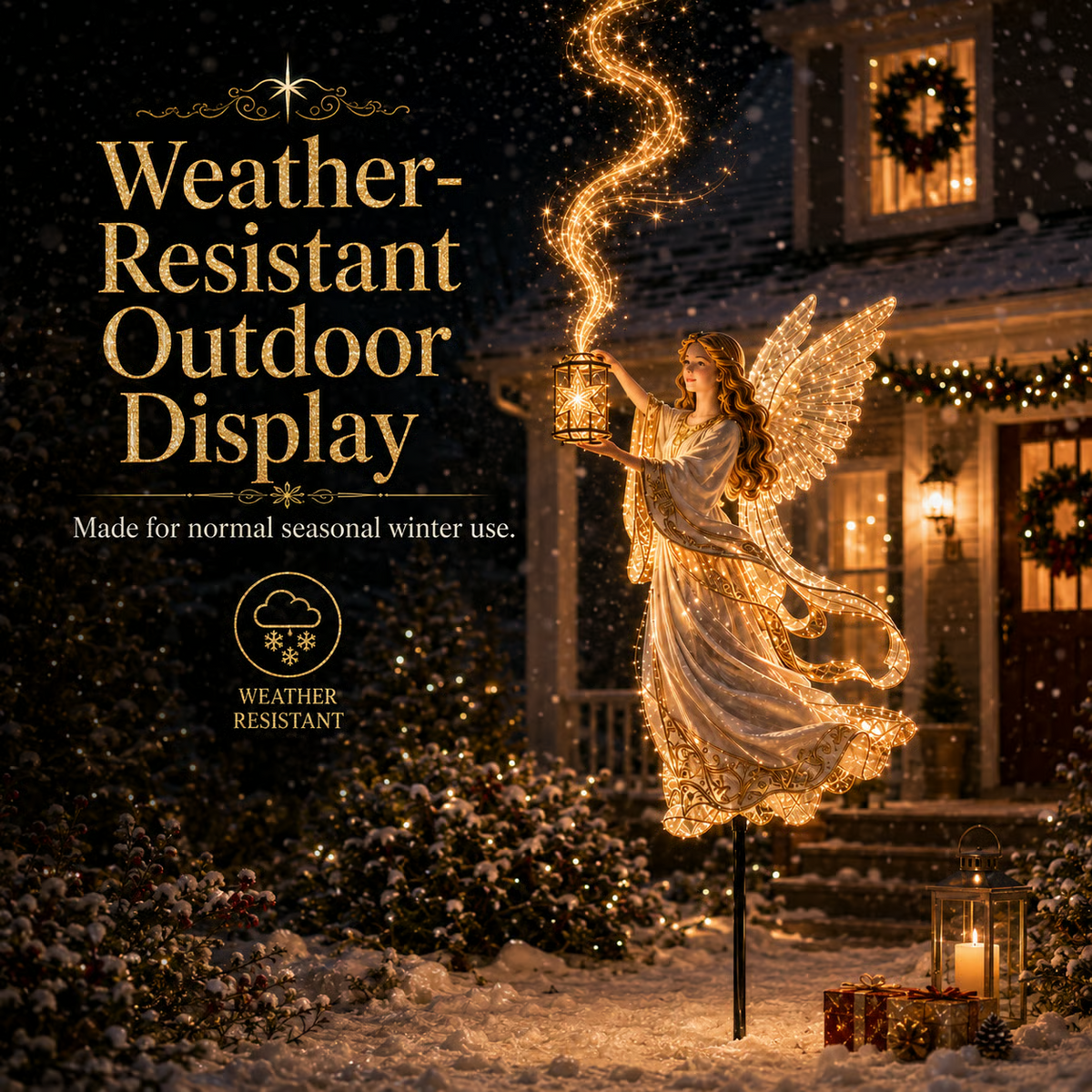 ✨Light-Up Angel Lantern Starlight Christmas Yard Stake